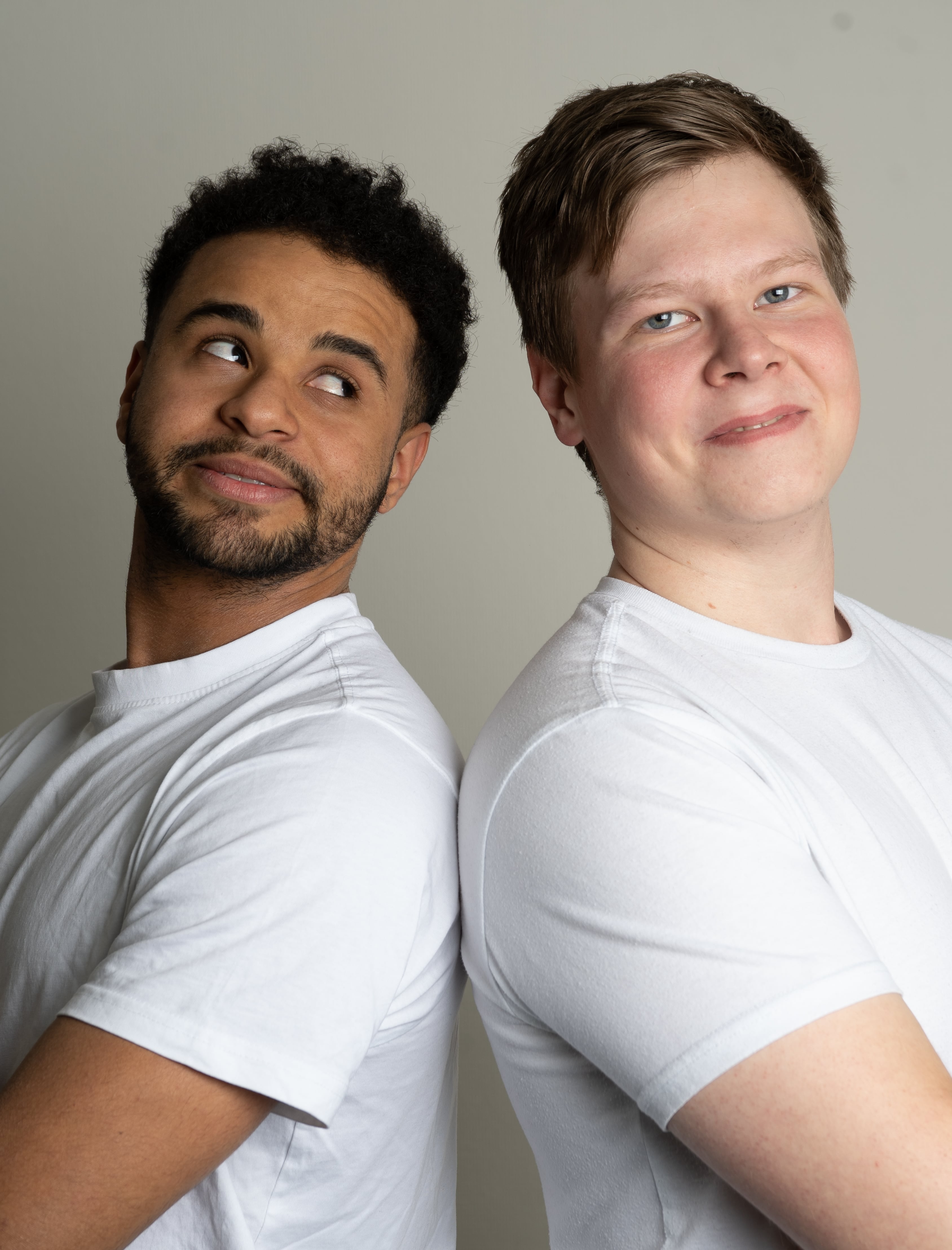 Picture of two handsome co-owners.